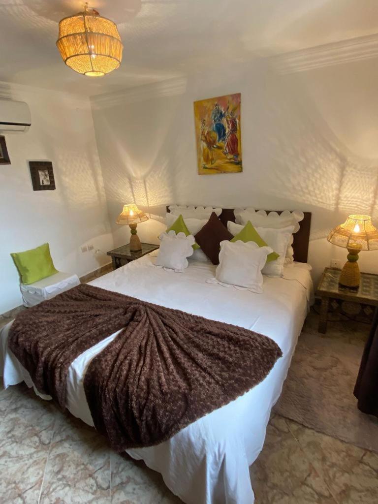 Riad Palmier Fleuri Marrakesh Eksteriør billede