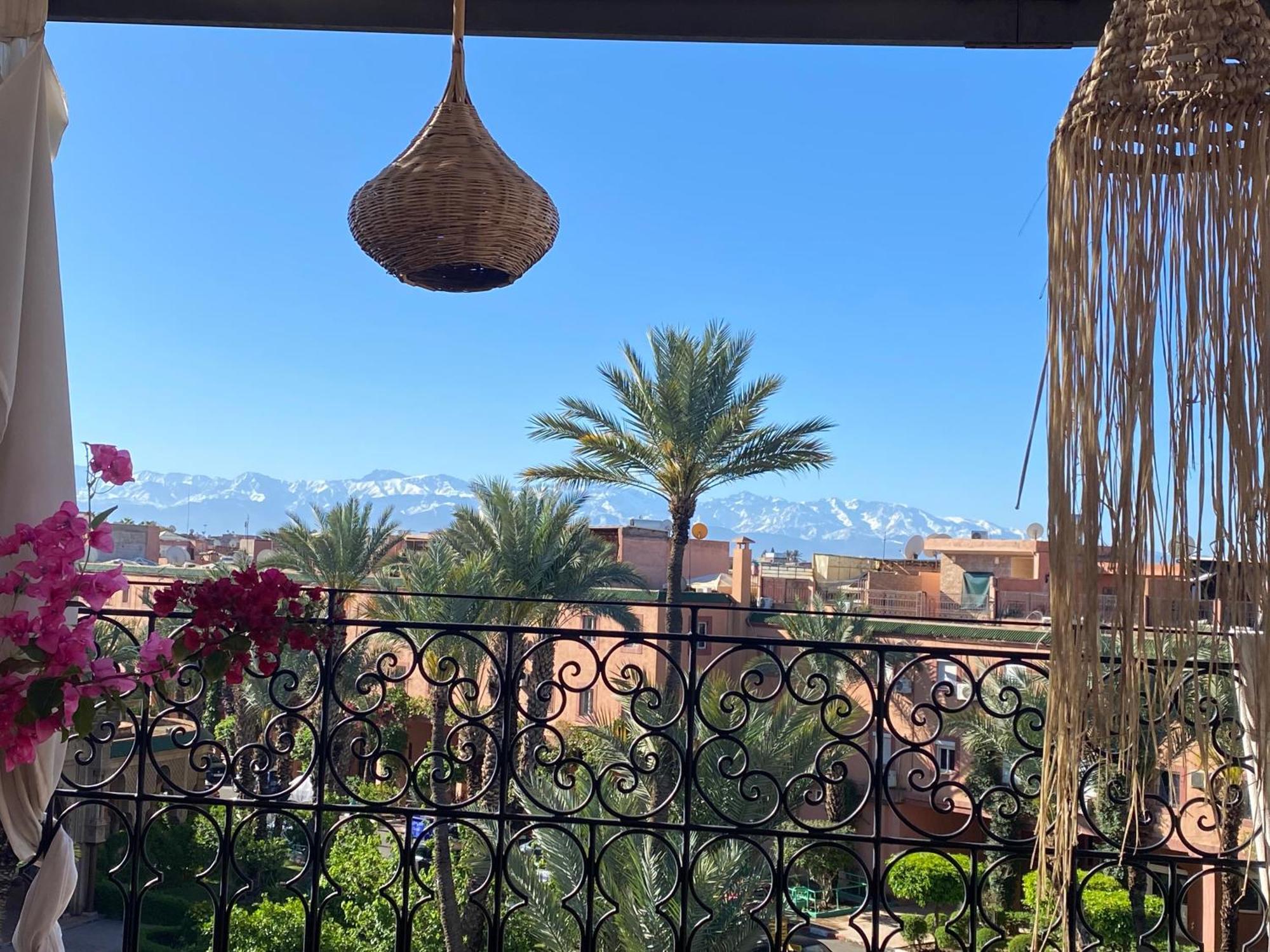 Riad Palmier Fleuri Marrakesh Eksteriør billede