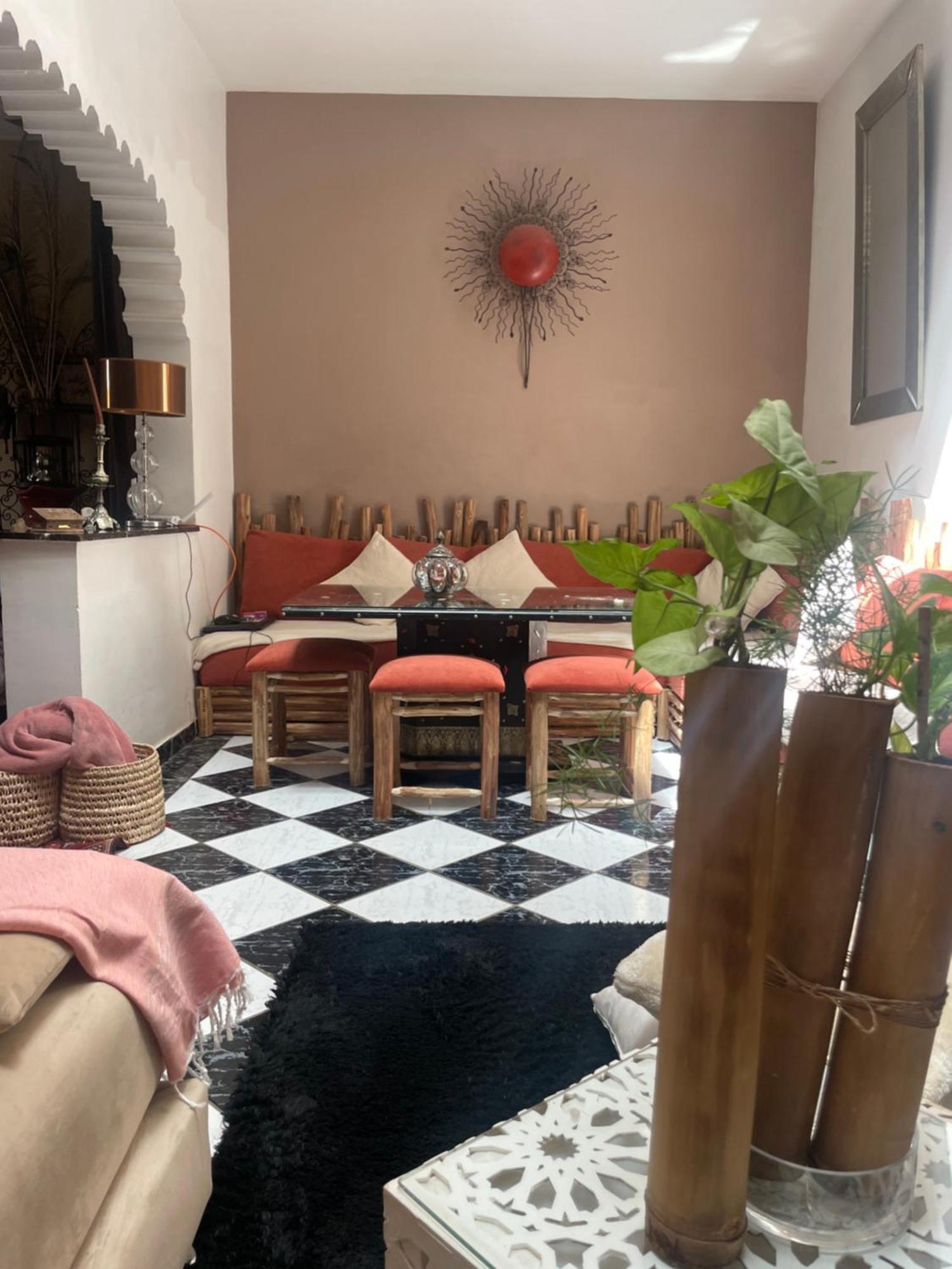 Riad Palmier Fleuri Marrakesh Eksteriør billede